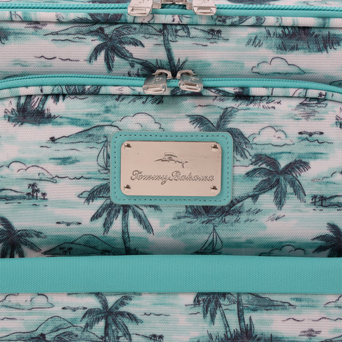Tommy Bahama Palm Print 30" Expandable Softside Spinner