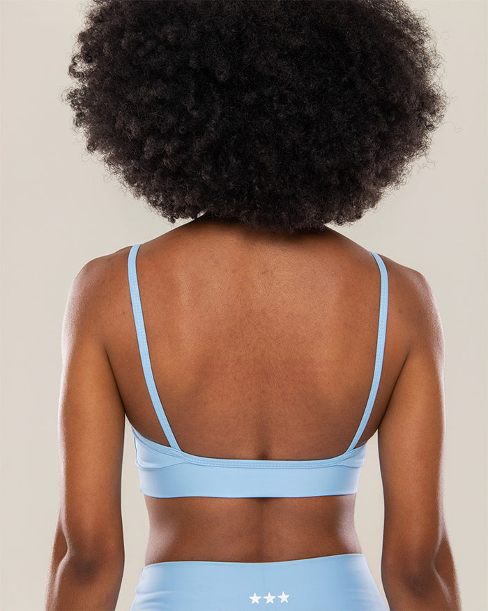 Top Flow Feminino  Athleta Azul