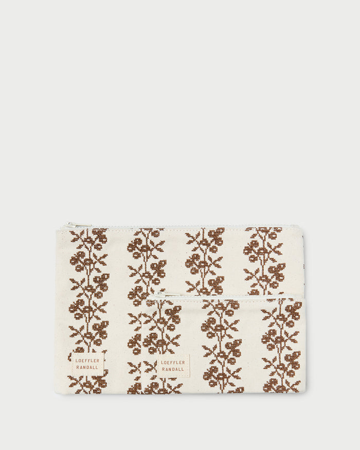 Color: Cream/Brown