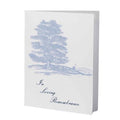 Tranquil park service folder used in funeral service operations, from lynch supply