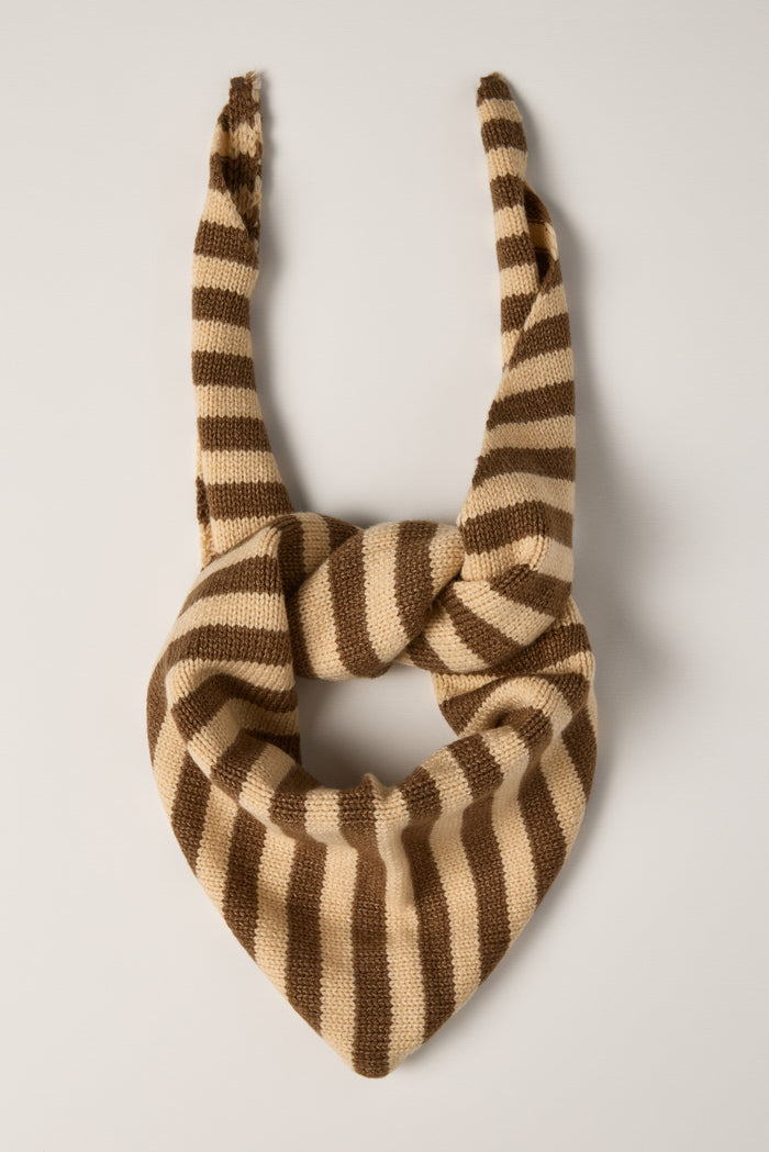 Triangular Knitted Scarf - A0358