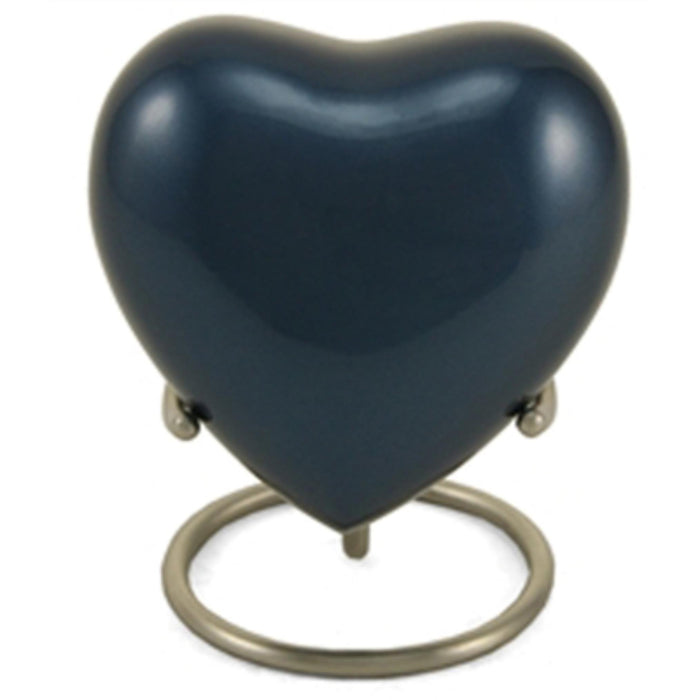 Trinity moonlight blue cremation keepsake heart cremation supplies and equipment product