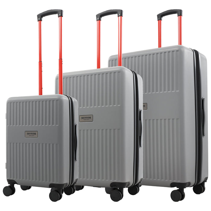 True Religion ABS 3-Piece Expandable Hardside Spinner Luggage Set – 22", 26.5" & 30.5"
