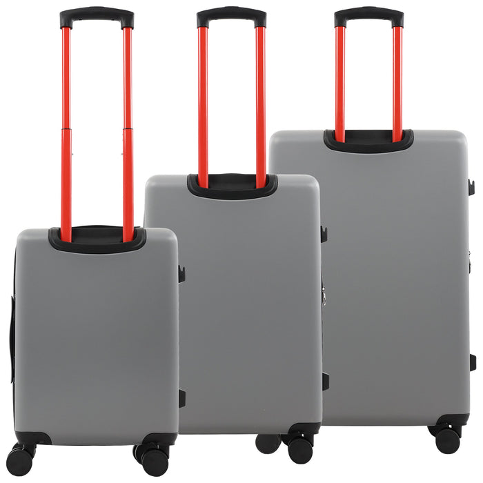 True Religion ABS 3-Piece Expandable Hardside Spinner Luggage Set – 22", 26.5" & 30.5"