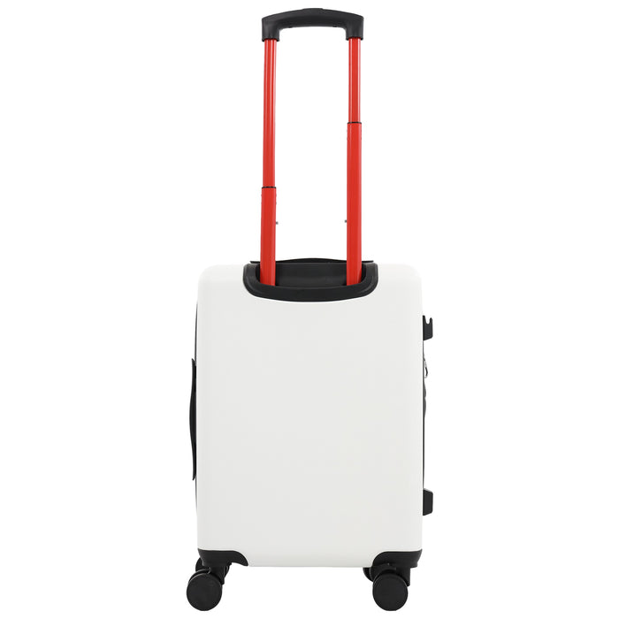 True Religion Molded U 22" Expandable Hardside Carry-On Spinner Luggage