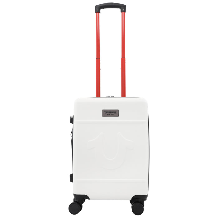True Religion Molded U 22" Expandable Hardside Carry-On Spinner Luggage