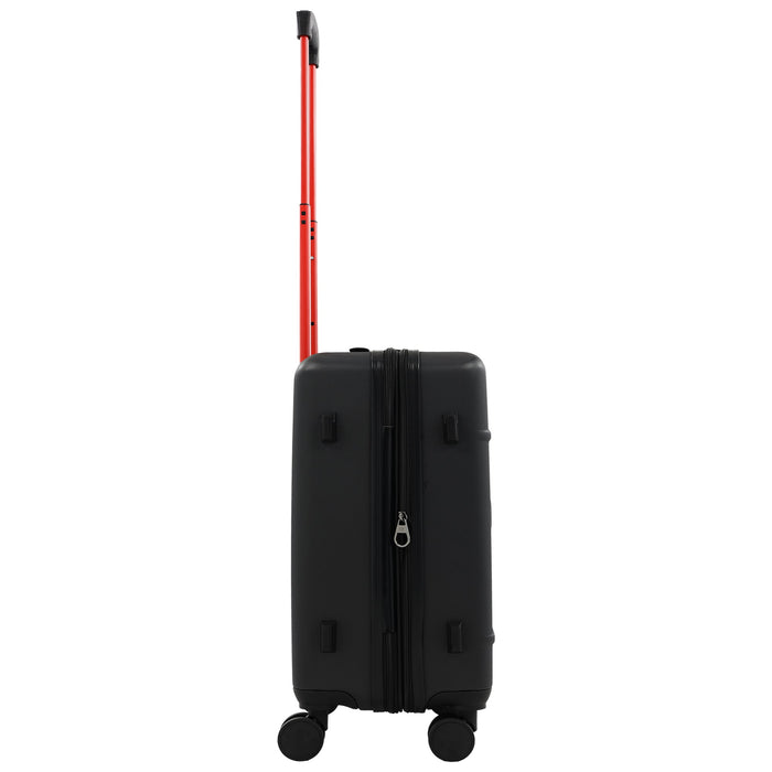 True Religion Molded U 22" Expandable Hardside Carry-On Spinner Luggage