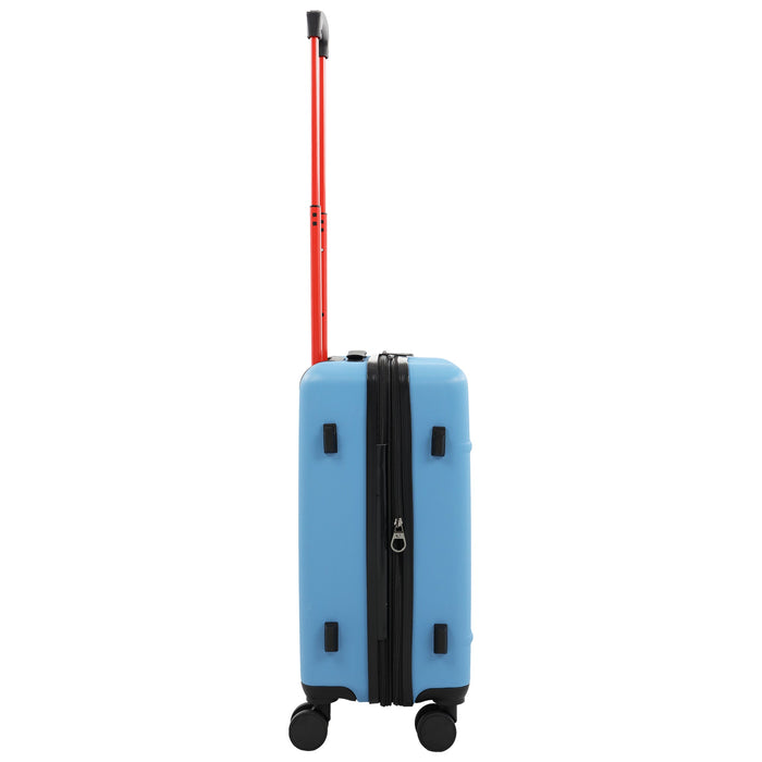 True Religion Molded U 22" Expandable Hardside Carry-On Spinner Luggage
