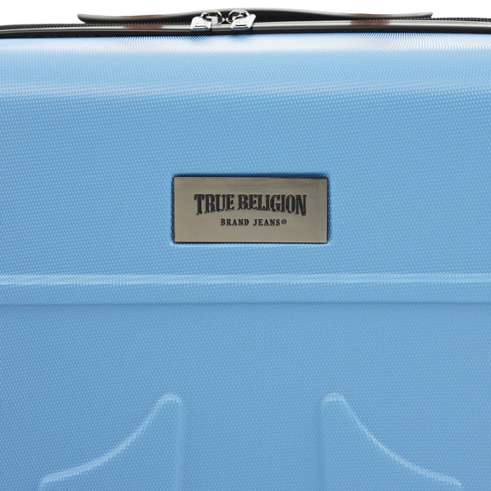 True Religion Molded U 22" Expandable Hardside Carry-On Spinner Luggage