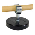 Tubing & hose holder with magnetic base used in funeral service operations, from lynch supply