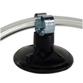 Tubing & hose holder with suction cup used in funeral service operations, from lynch supply