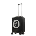 UFC Ful 22.5" Black Carry-On Fist Logo Spinner, Hard side Suitcases Rolling Luggage