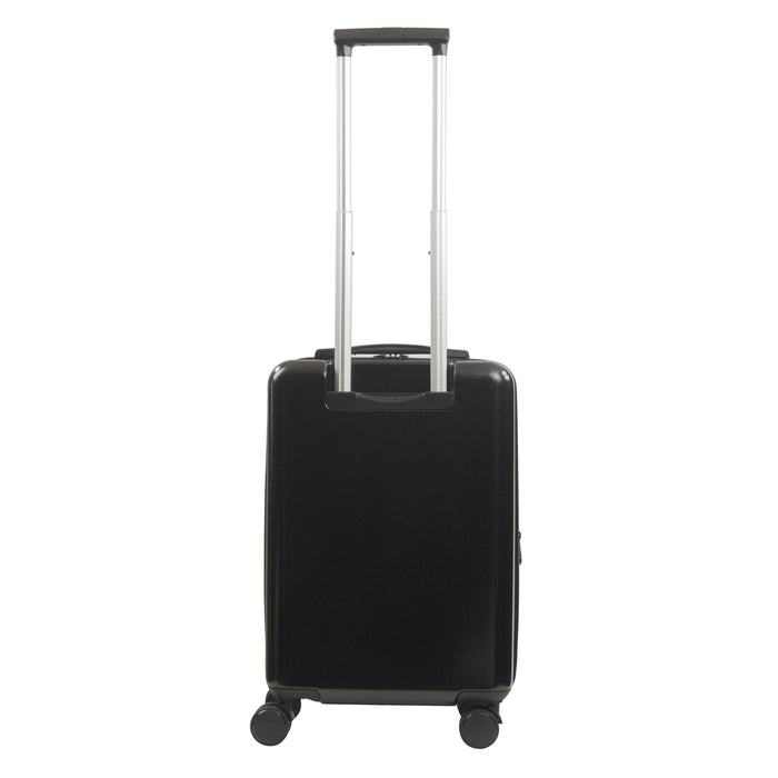 UFC Ful 22.5" Black Carry-On Fist Logo Spinner, Hard side Suitcases Rolling Luggage