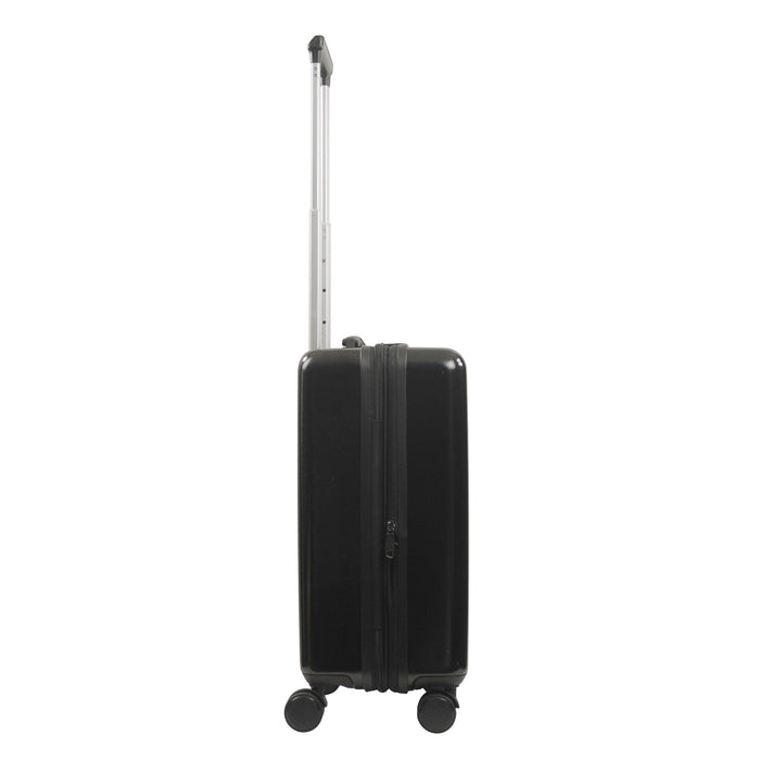 UFC Ful 22.5" Black Carry-On Fist Logo Spinner, Hard side Suitcases Rolling Luggage
