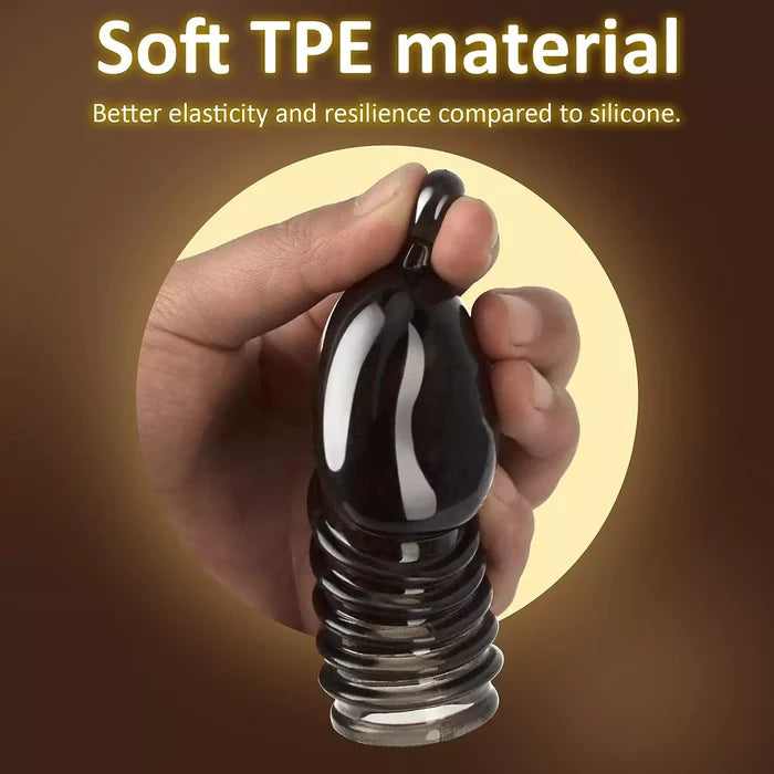 Ultra Soft Extra 1.1 inch Life Like Penis Sleeve
