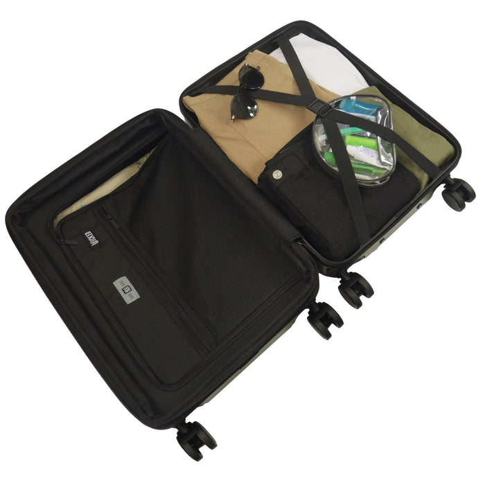 Universal Studios Wicked Ful 22.5" Black Carry-On Hard Side Spinner Suitcase Rolling Luggage