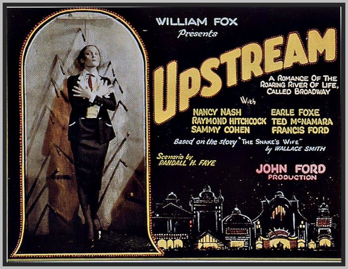 UPSTREAM AND OTHERS - SILENT - 1927 - NANCY NASH - RARE DVD