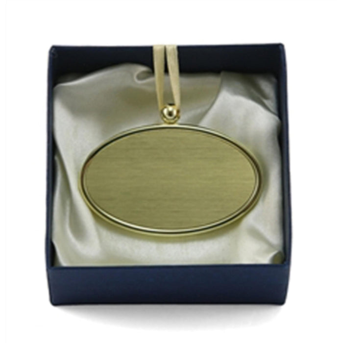Urn pendant-oval shape cremation supplies and equipment product