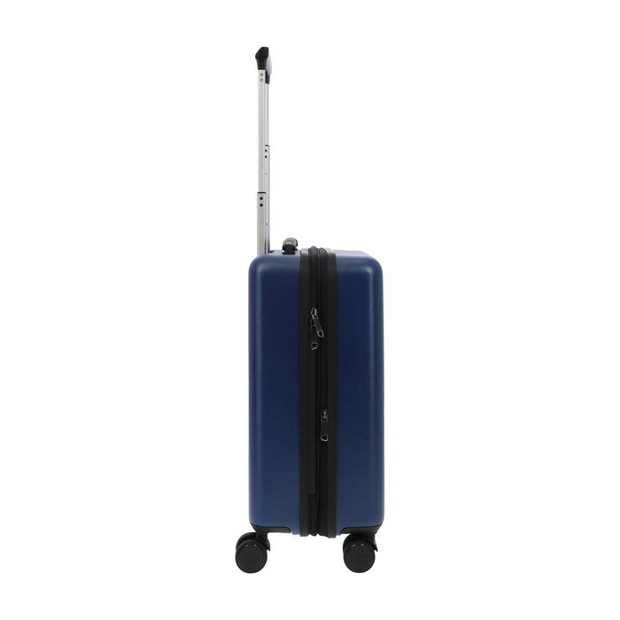 Navy blue USPS 22.5" carry-on spinner suitcase luggage by Ful