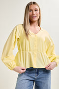 V-Neck Blouse - 4091