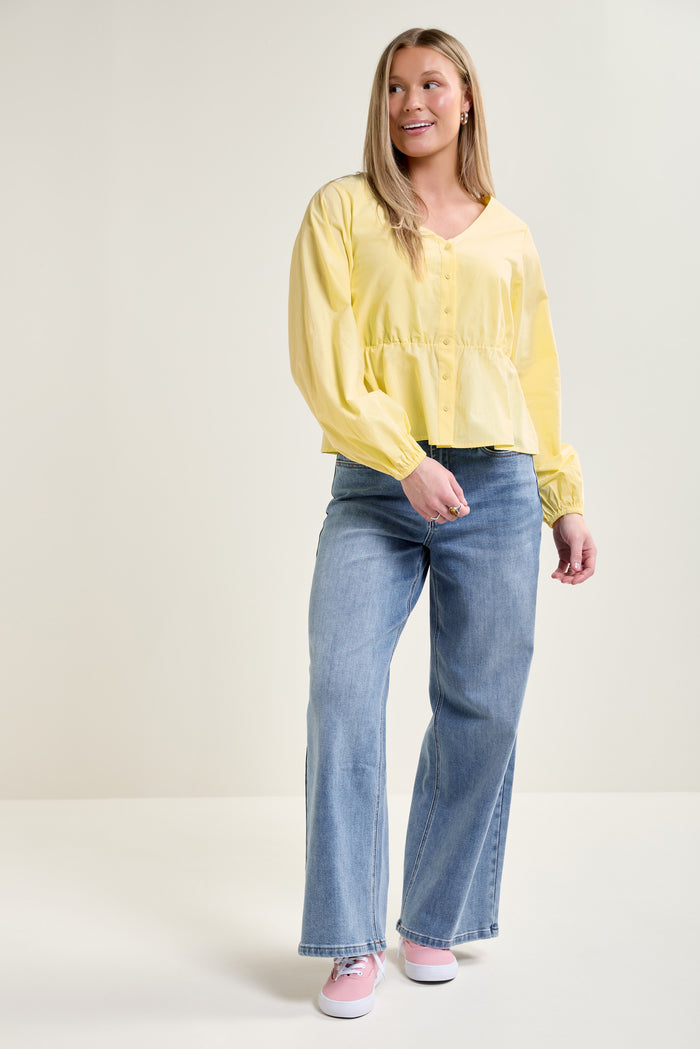 V-Neck Blouse - 4091
