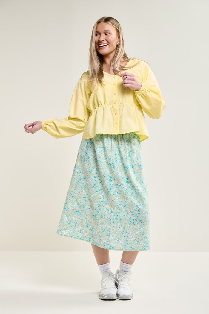 V-Neck Blouse - 4091
