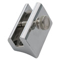 Vise style curved mounting bracket for name plates for hearse side window used in funeral service operations, from lynch supply