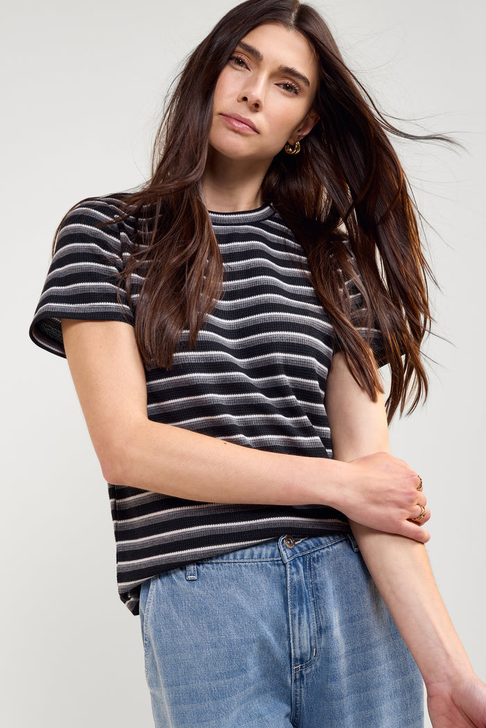 Waffle Texture Top - 9194