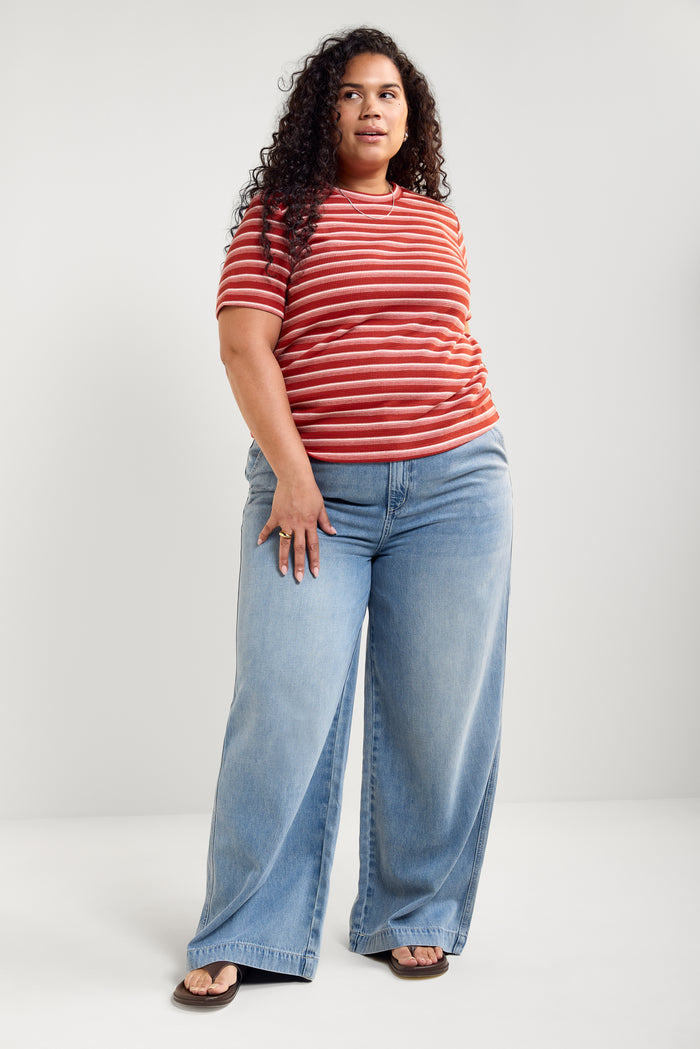 Waffle Texture Top - 9194