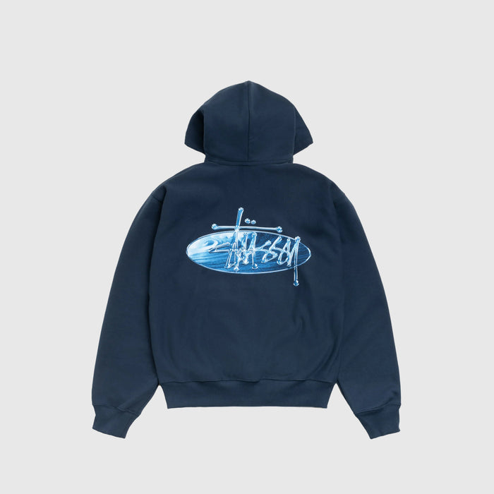 WAVE OVAL HOODY