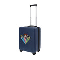 Navy blue WB powerpuff girls 22.5" carry-on spinner suitcase rolling luggage by Ful