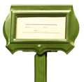 Gray #100 crown straight grave markers cemetery supplies from lynch supply