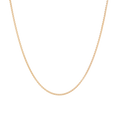 Dainty Wheat Chain Necklace Vermeil Yellow Gold 16in 18in 20in 22in First