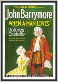 WHEN A MAN LOVES - 1927 - SILENT - WARNER OLAND - RARE DVD