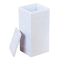 White acrylic urns-large size cremation supplies and equipment product