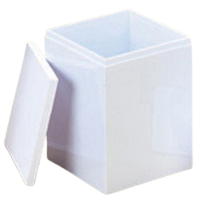 White acrylic urns-child size cremation supplies and equipment product