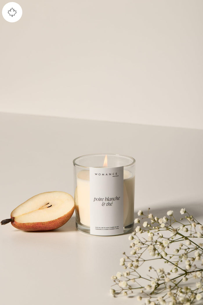 White Pear & Tea Candle - Womance