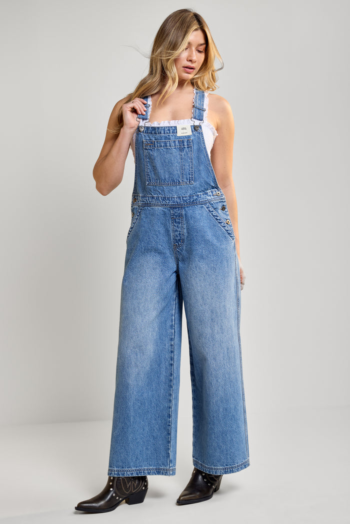 Wide-Leg Overalls - 7050