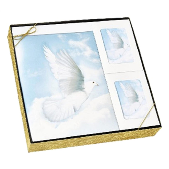 Wings of hope gift box set used in funeral service operations, from lynch supply