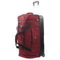 Workhorse 30" Split Level Dark Red FŪL Rolling Duffel Bag