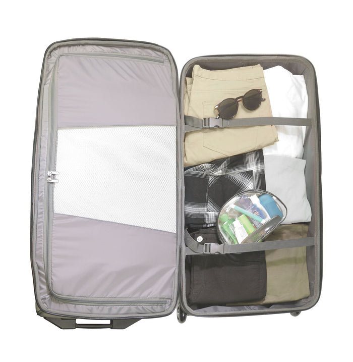 Workhorse 30" Split Level Khaki FŪL Rolling Duffel Bag