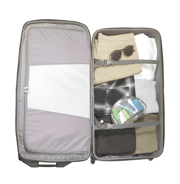 Workhorse 30" Split Level Navy FŪL Rolling Duffel Bag
