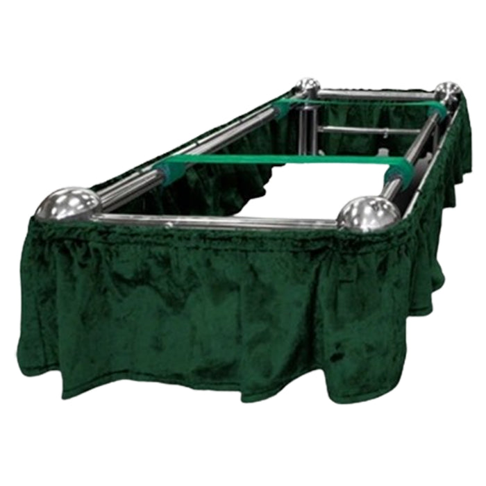 Wrap around drapes for lowering devices cemetery supplies from lynch supply